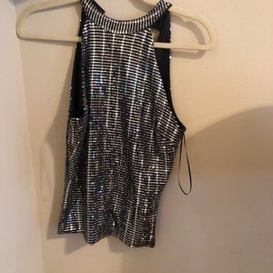 Sequin top
